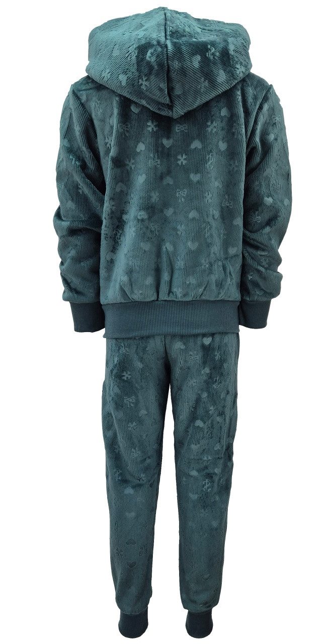 Girls Fashion Kinderanzug Mädchen Zweiteiler Cord Jacke + Hose MF032