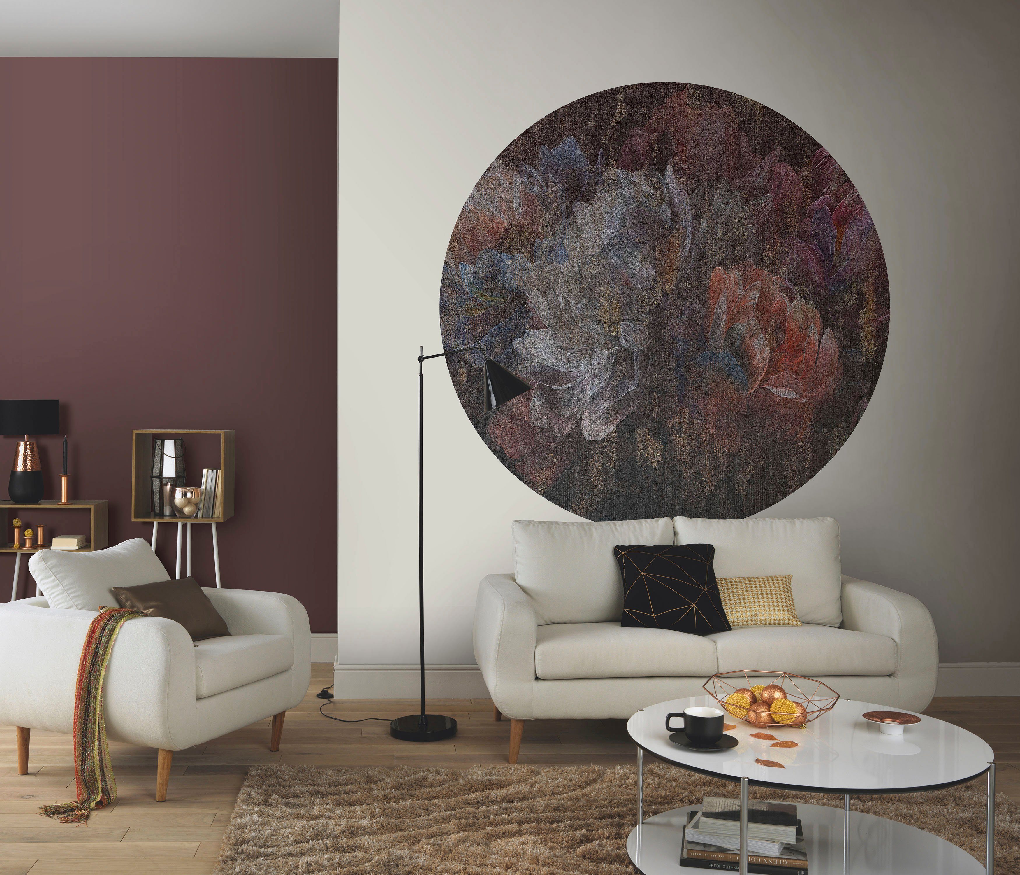 Fashion for walls Fototapete Queen of Night, glatt, floral, Phthalate frei