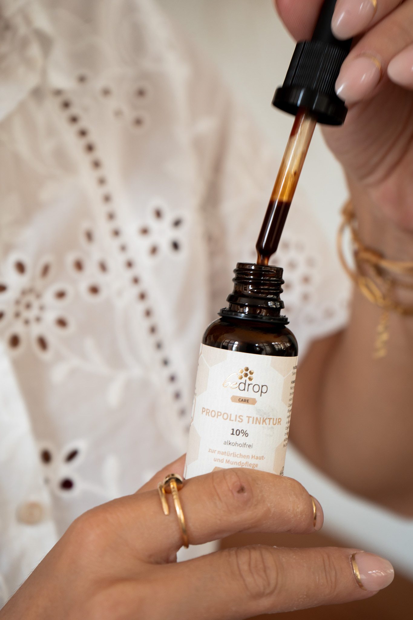 bedrop Propolis Tinktur mit Pipette (alkoholfrei & wasserlöslich) - 30ml Tropfen, 30 ml