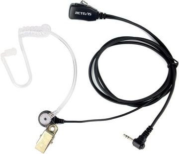 Retevis Walkie Talkie EAM101 Headset, Kompatibel mit RT45, Motorola, 1 Pin 2.5mm Kopfhörer