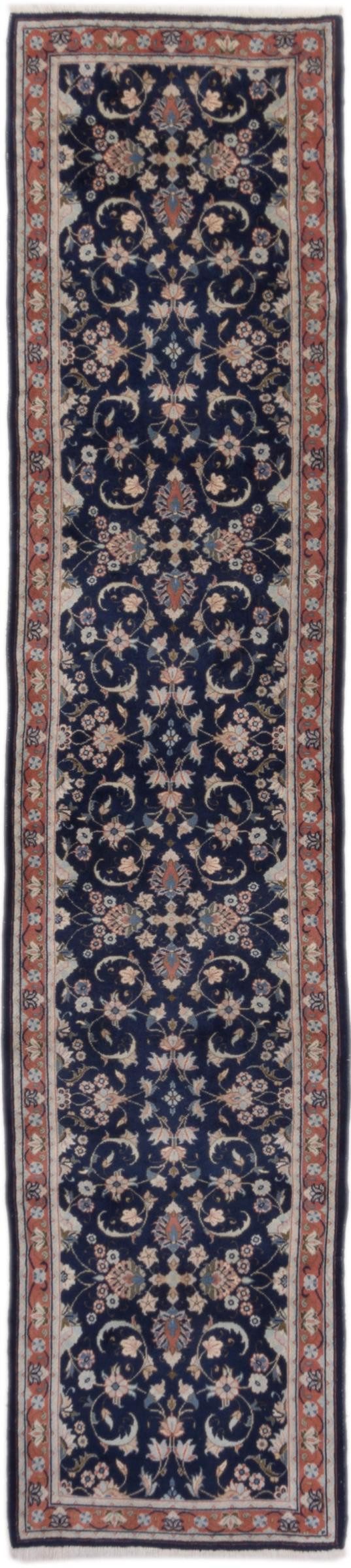 Nain Trading Orientteppich Kaschmar 80x374 Handgeknüpfter Orientteppich / Perserteppich Läufer, rechteckig, Höhe: 12 mm