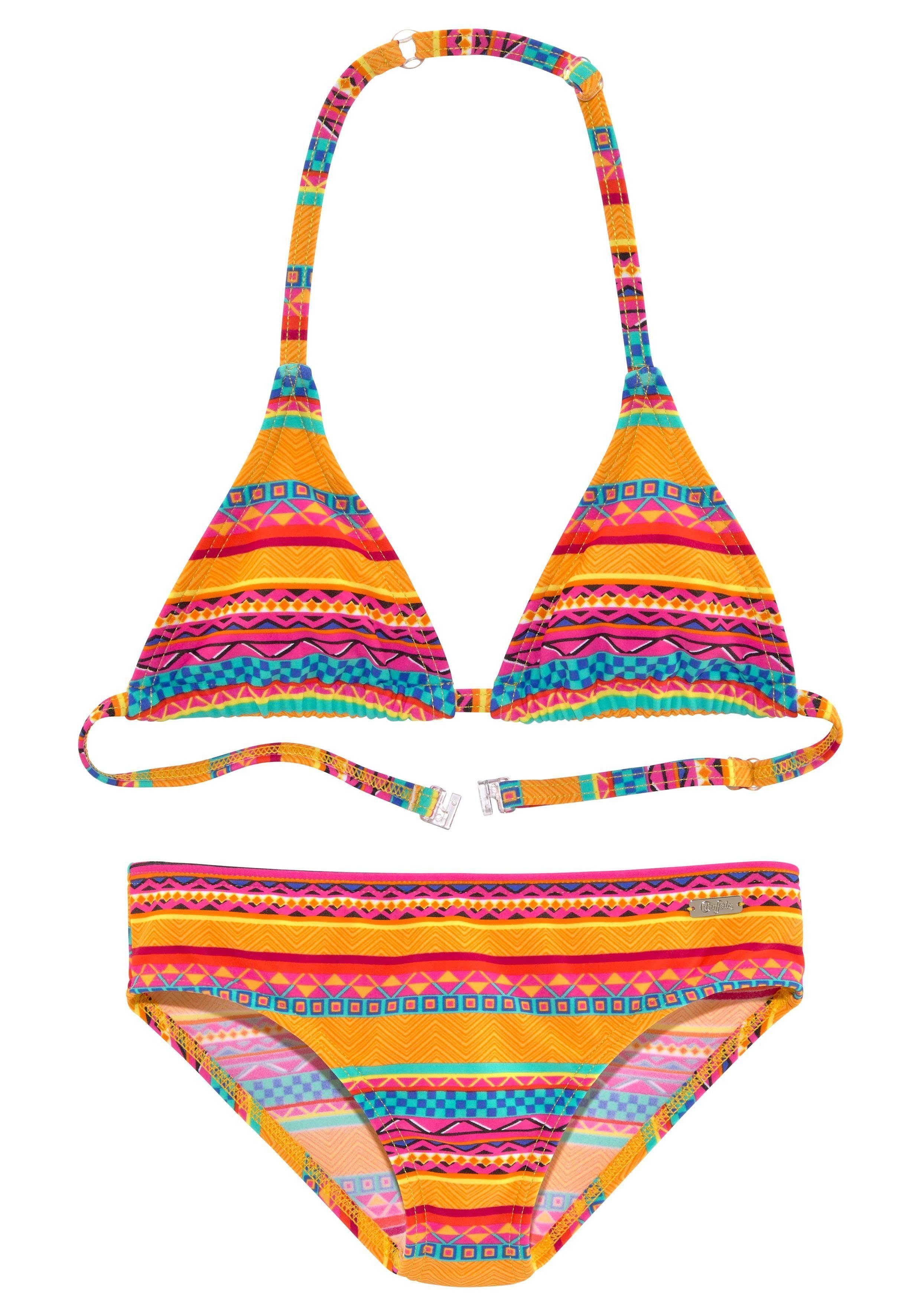 Buffalo Triangel-Bikini Lux Kids mit abstraktem Druck