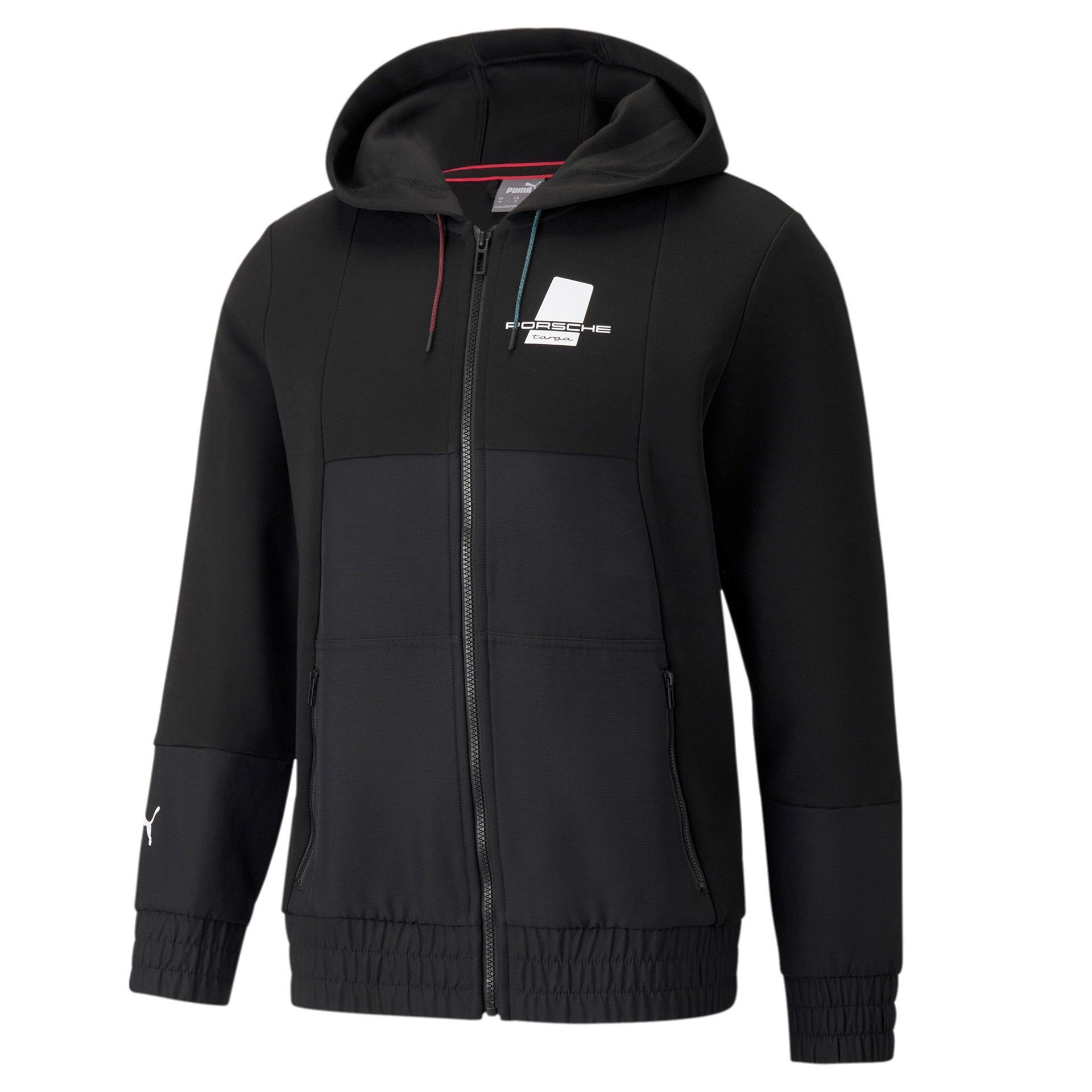 Porsche Motorsport Kapuzensweatjacke Porsche Legacy Puma Kapuzensweatjacke "Targa" - schwarz