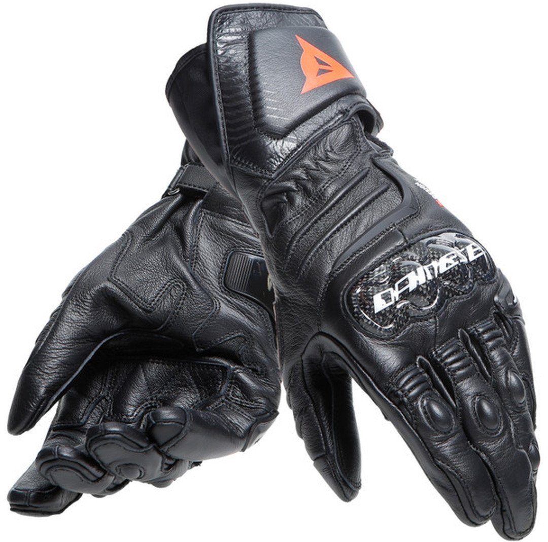 Black Carbon 4 Motorradhandschuhe Long Dainese Motorradhandschuhe