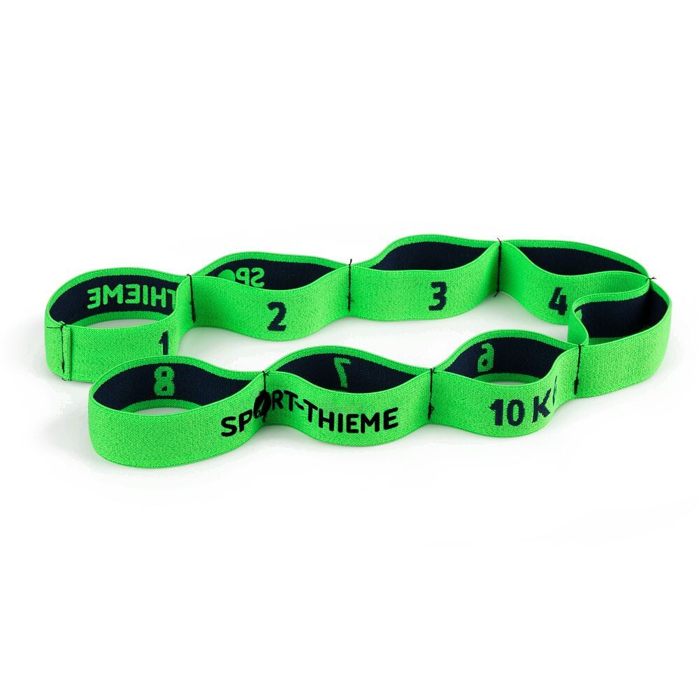 Sport-Thieme Stretchband Elastikband 8-Loop, Für den Einsatz in Fitnessstudios bestens geeignet