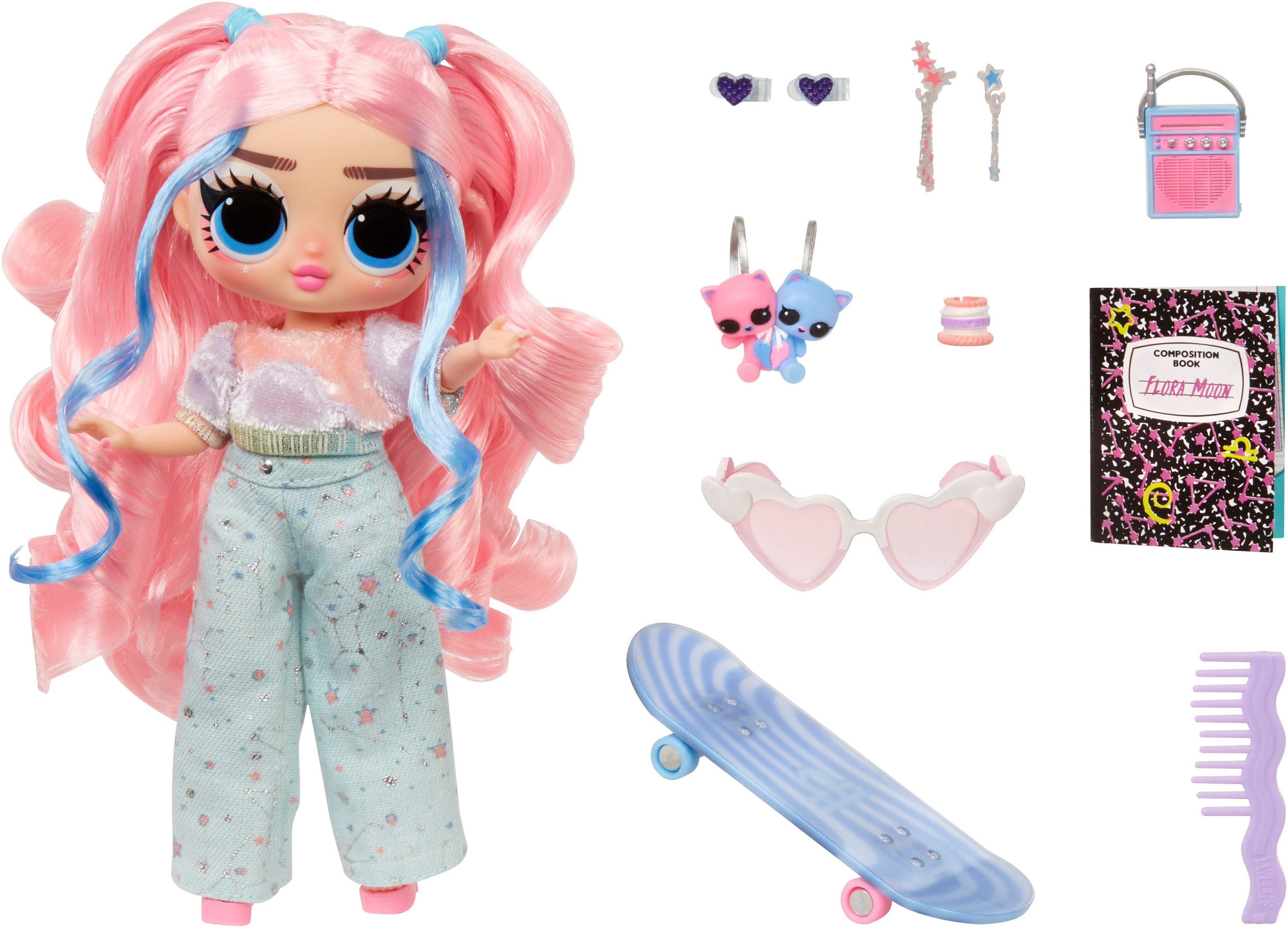 L.O.L. SURPRISE! Anziehpuppe L.O.L. Surprise Tweens Core Doll - Flora Moon