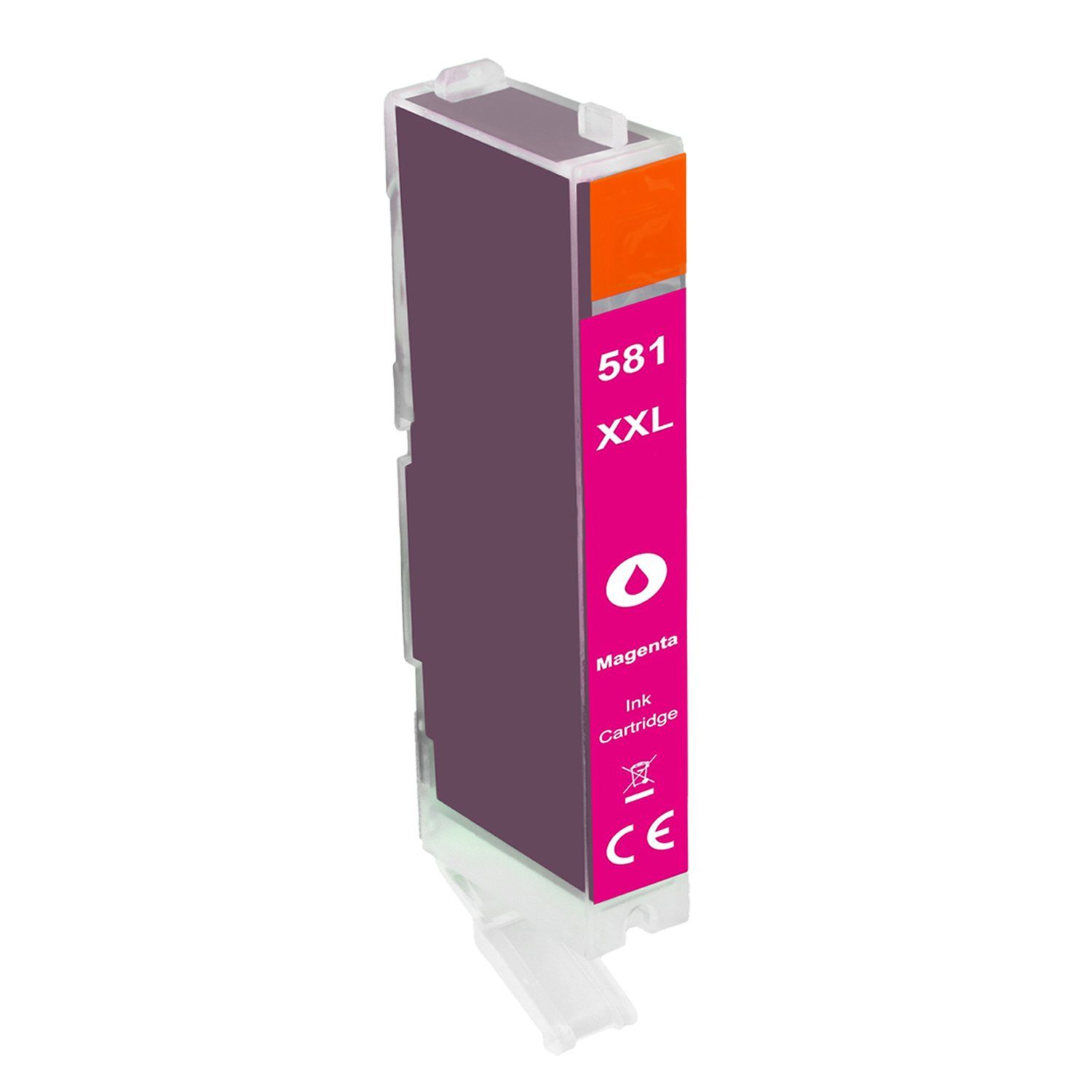 Canon Magenta CLI-581 NINETEC Tintenpatrone ersetzt CLI581