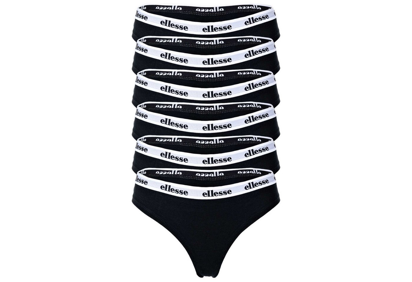 Ellesse String Damen String 6er Pack Baumwolle HILLAR (Packung, 6er Pack)