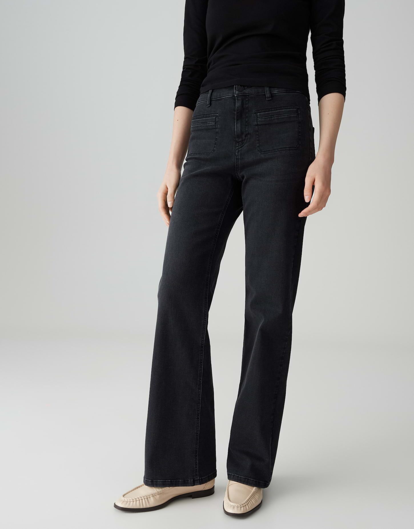 OPUS PANTS Bootcut-Jeans MELLY FRESH Flared günstig online kaufen