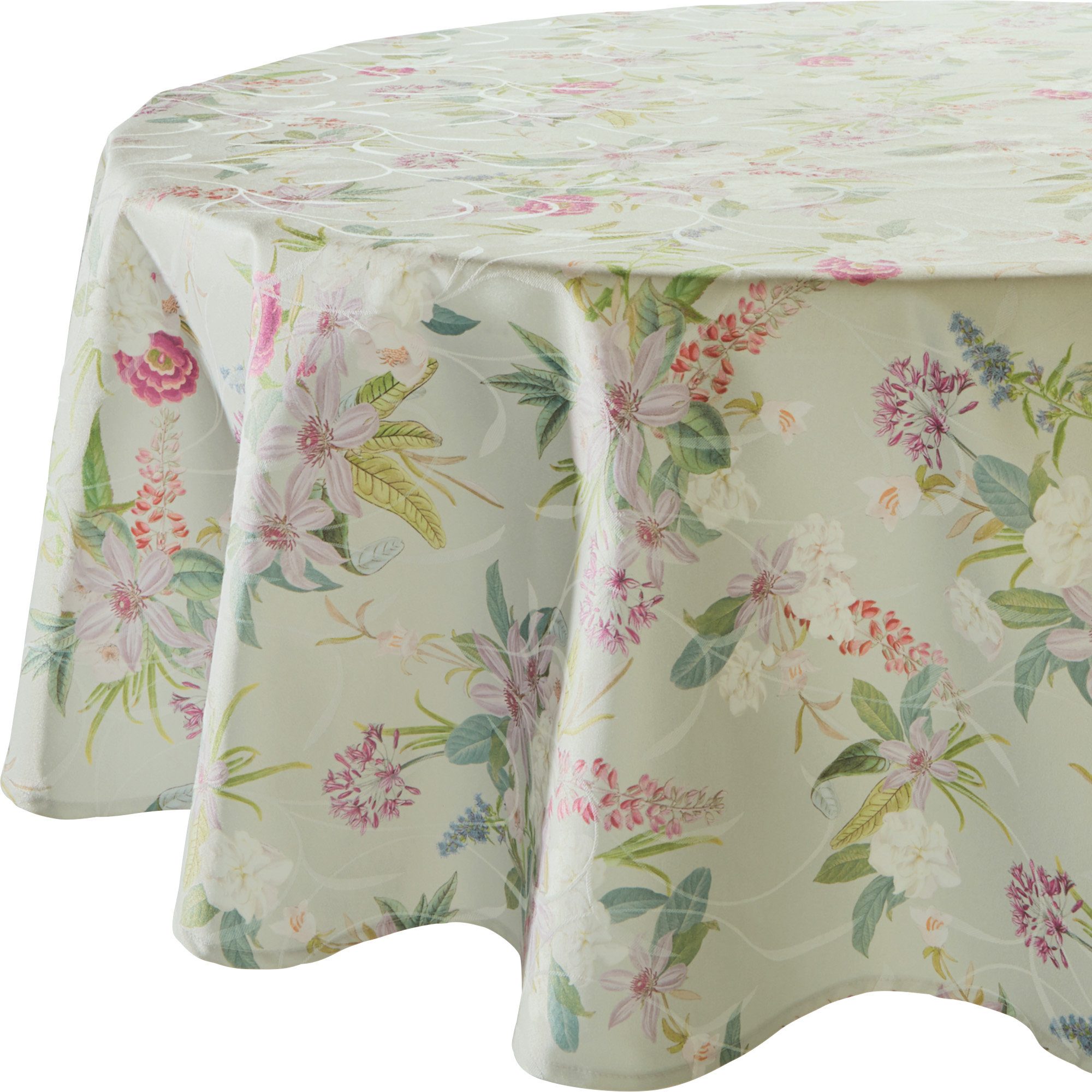 Erwin Müller Tischdecke Tischdecke, fleckabweisend Blumen