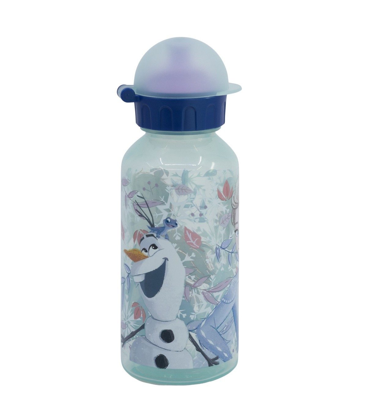 Disney Frozen Trinkflasche Kinder Trinkflasche 370 ml Schulflasche mit Sicherheitskappe