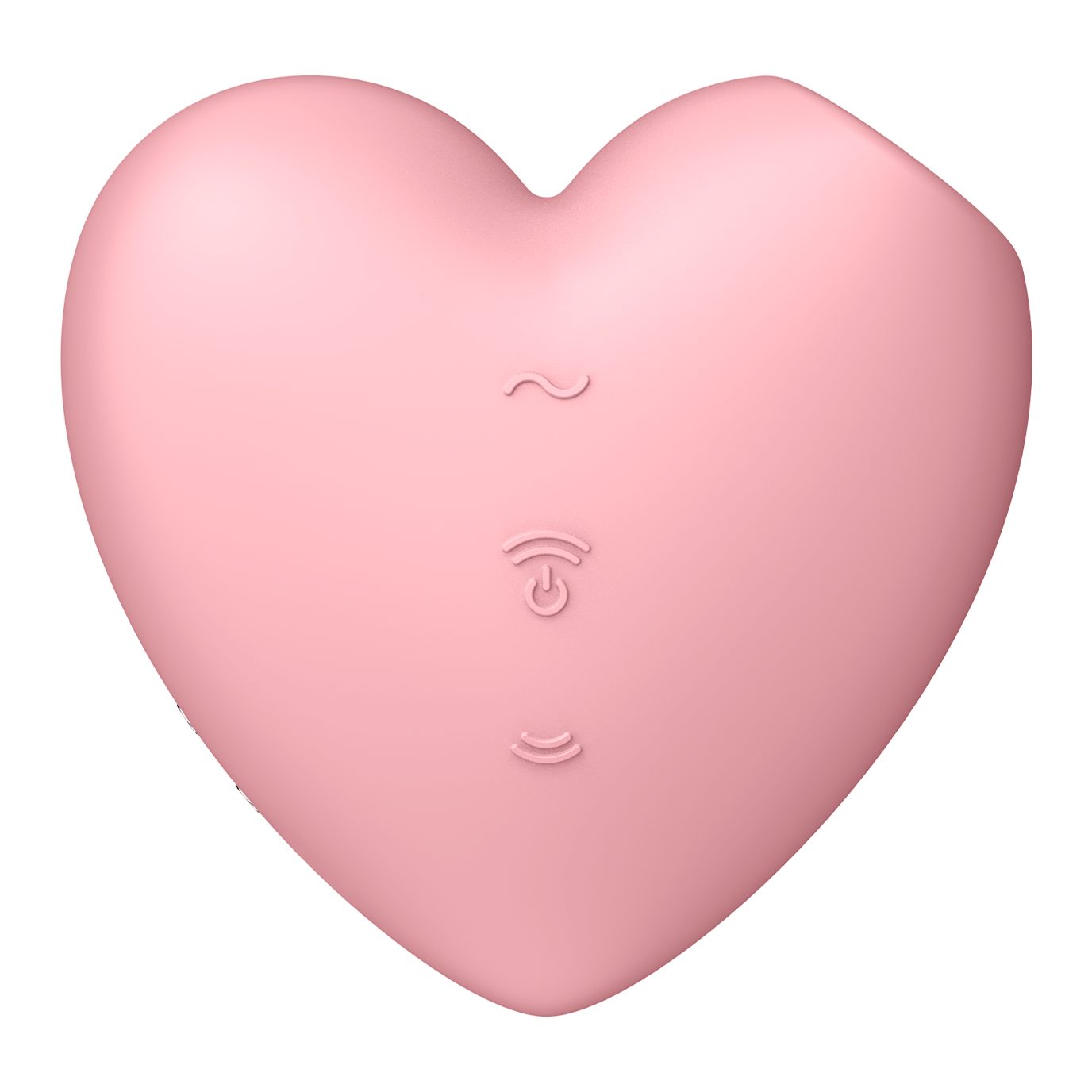 "Cutie 9,5cm, wasserdicht, Satisfyer Heart", Auflege-Vibrator Druckwellenvibrator, Satisfyer rosa (1-tlg)