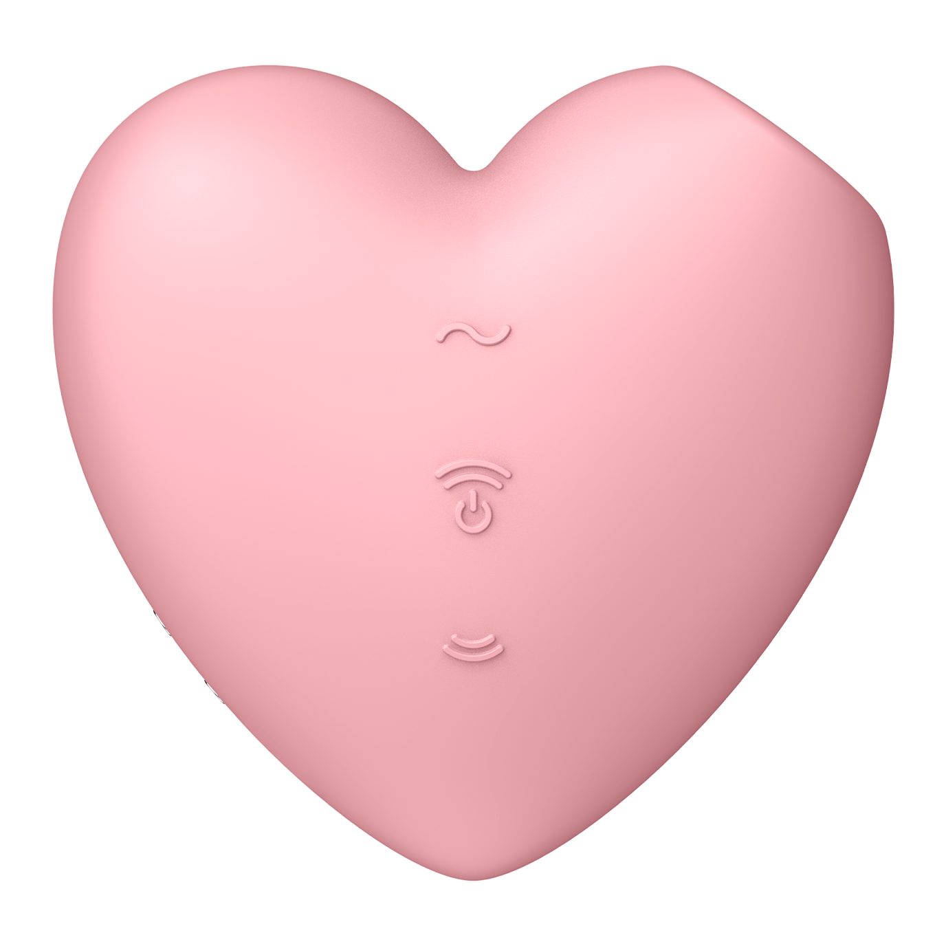 Satisfyer Heart", wasserdicht, Druckwellenvibrator, (1-tlg) "Cutie Satisfyer Auflege-Vibrator rosa 9,5cm,