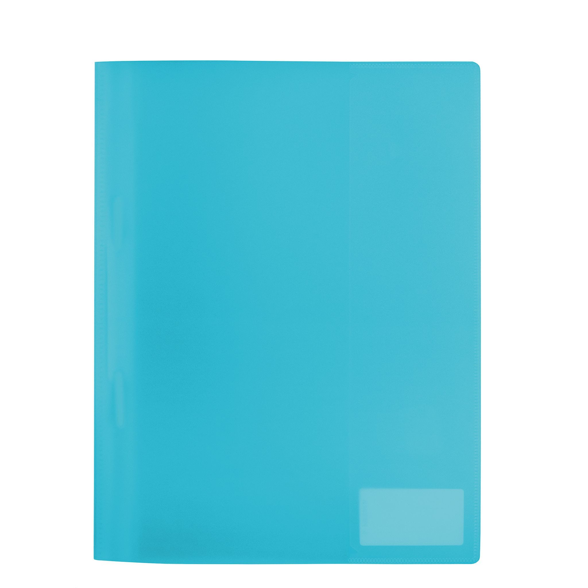 HERMA Hefter Herma Schnellhefter PP A4 transluzent hellblau