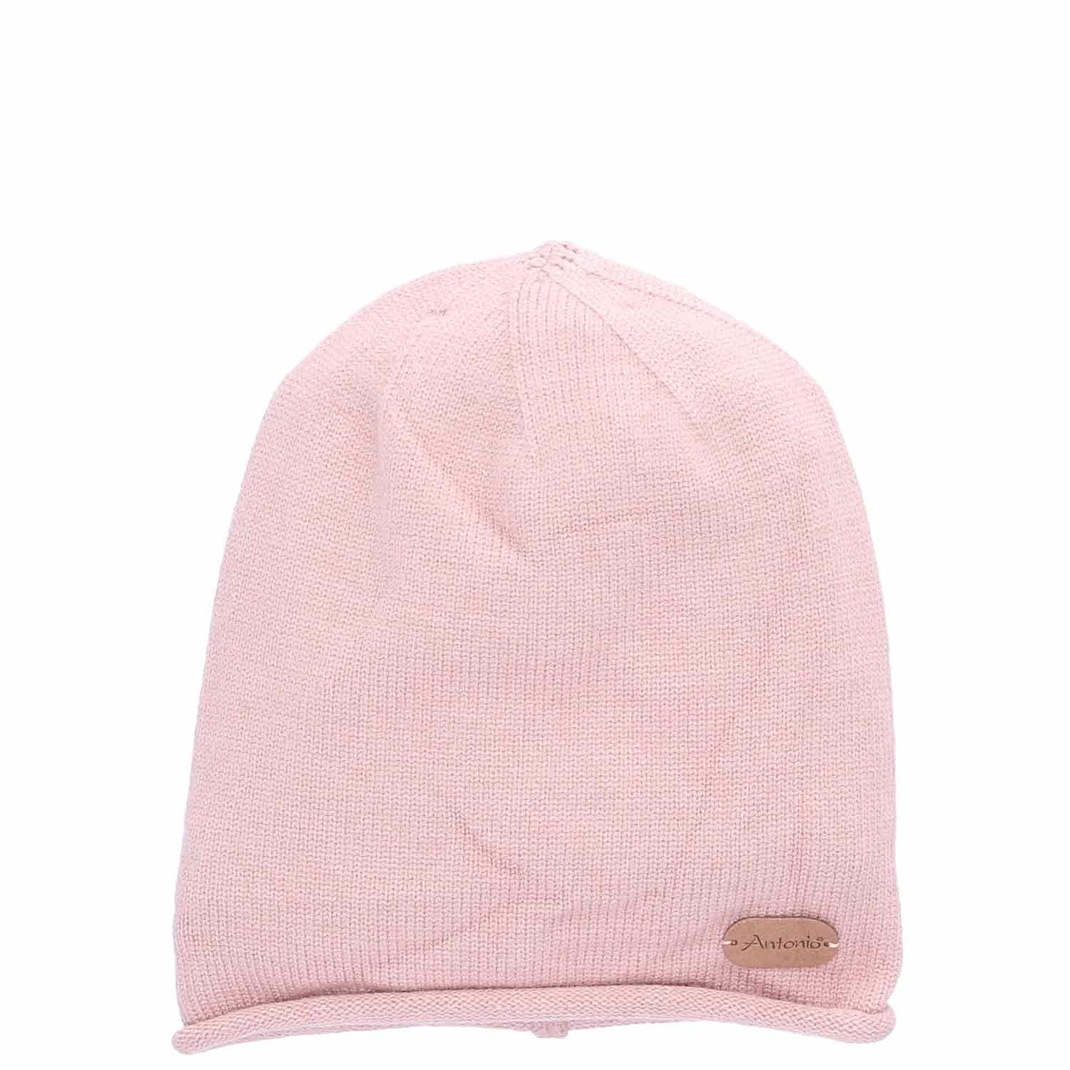 Antonio Strickmütze Antonio Strick Mütze Beanie pink (1-St) günstig online kaufen