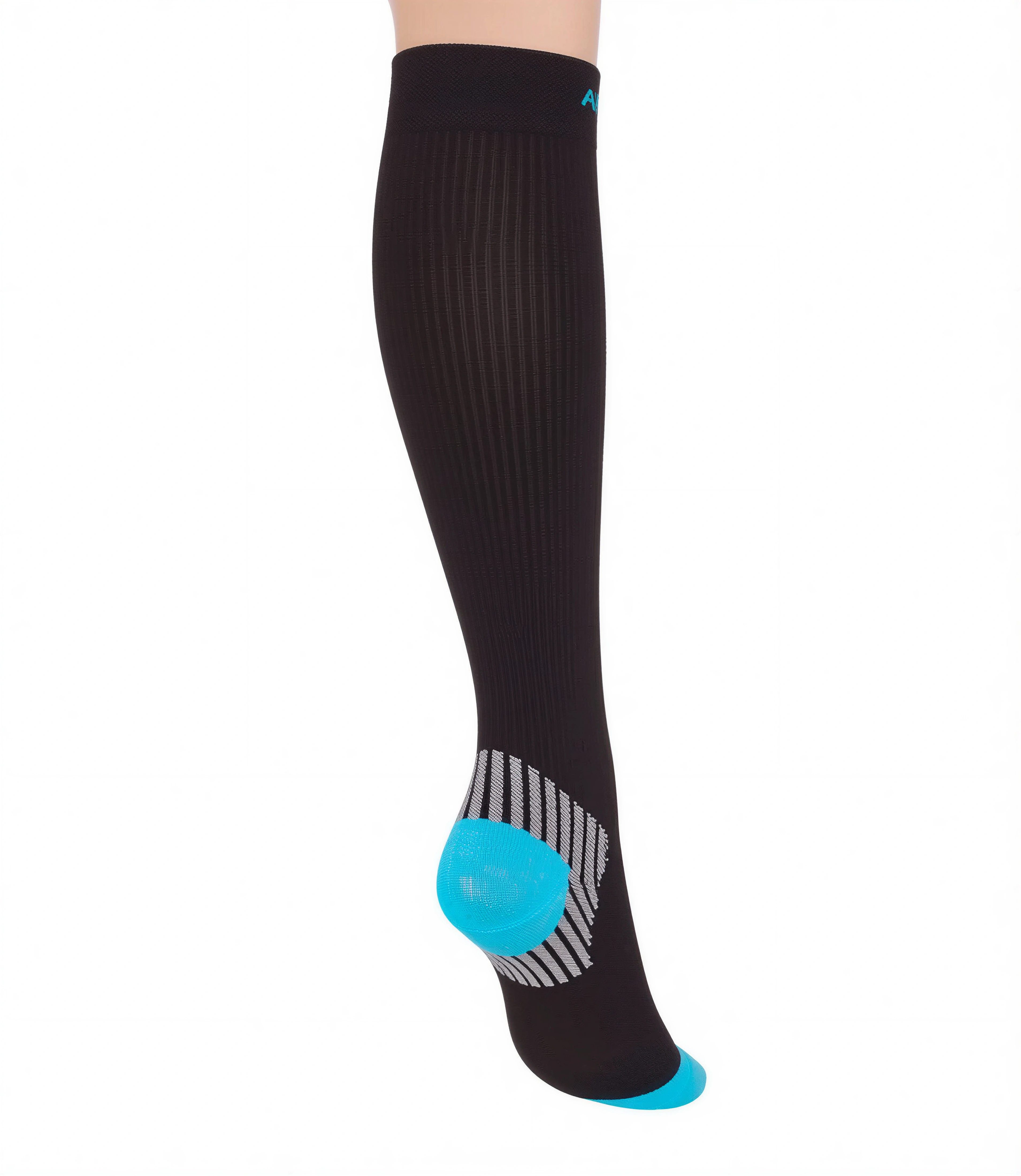 COMPRESSANA Stützkniestrümpfe SPORT SUPPORT Kompression Cool-Effekt (1-Paar, 1 Paar) die Fasermischung wirkt Feuchtigkeitsregulierend