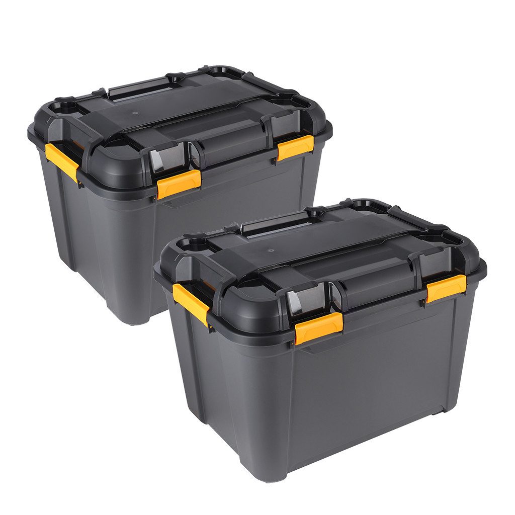 Kreher Aufbewahrungsbox 'Bunker' aus Kunststoff, wasserdicht & stapelbar, S günstig online kaufen