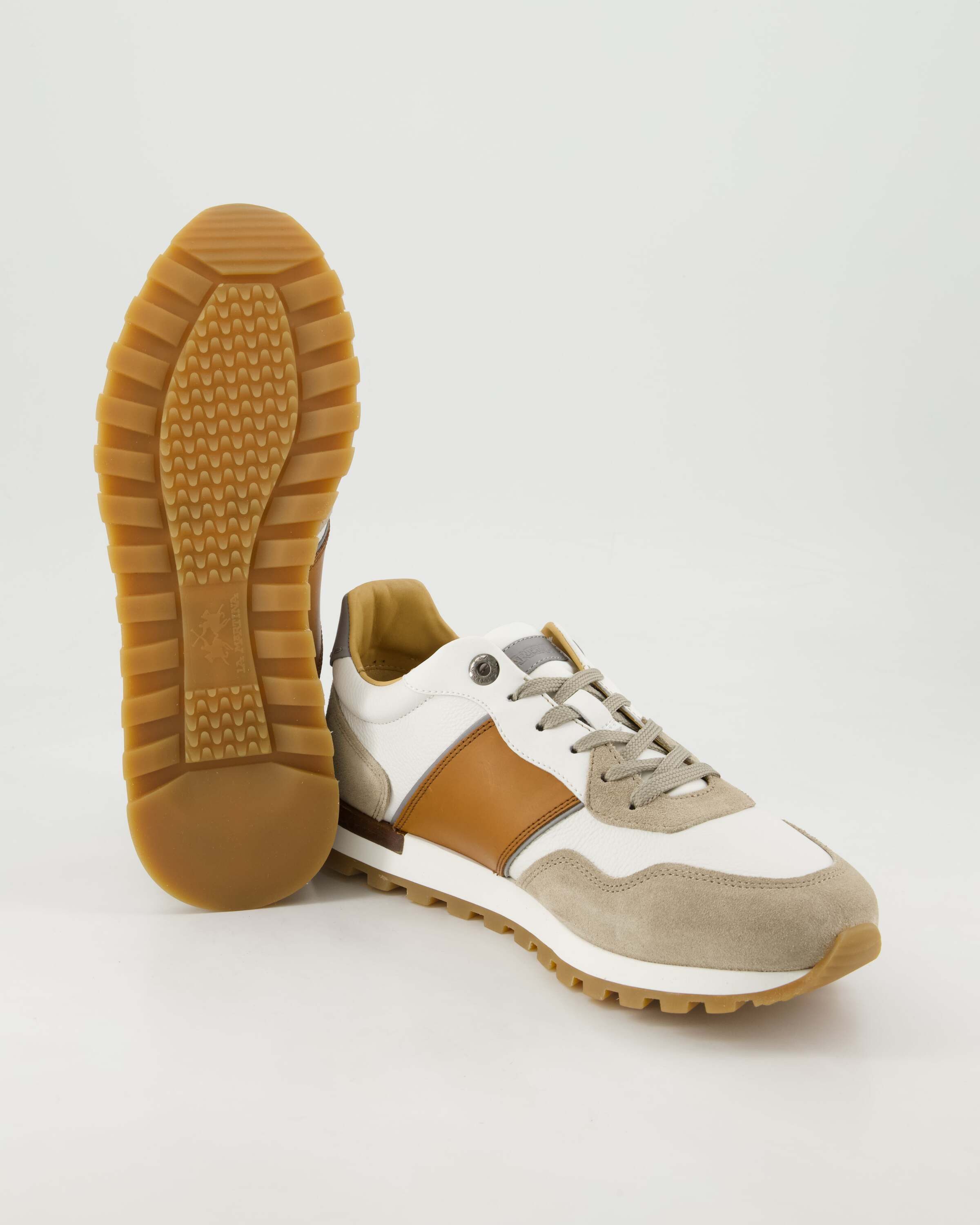 La Martina Lfm251.040.4060 Sneaker Obermaterial: Leder und Textil