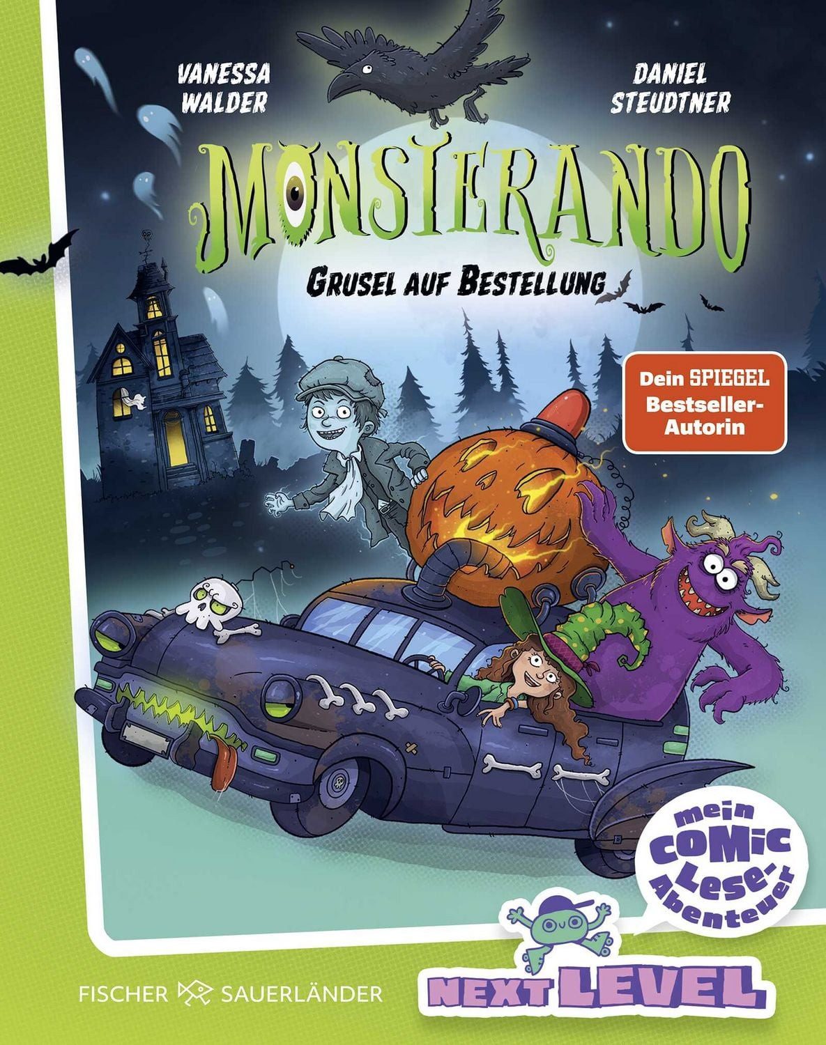 Monsterando: Grusel auf Bestellung / Vanessa Walder, Das Comic-Leseabenteuer für die Grundschulzeit: Spannend erzählt mit coolen Rätseln, vielen Bildern und Lese-Audio