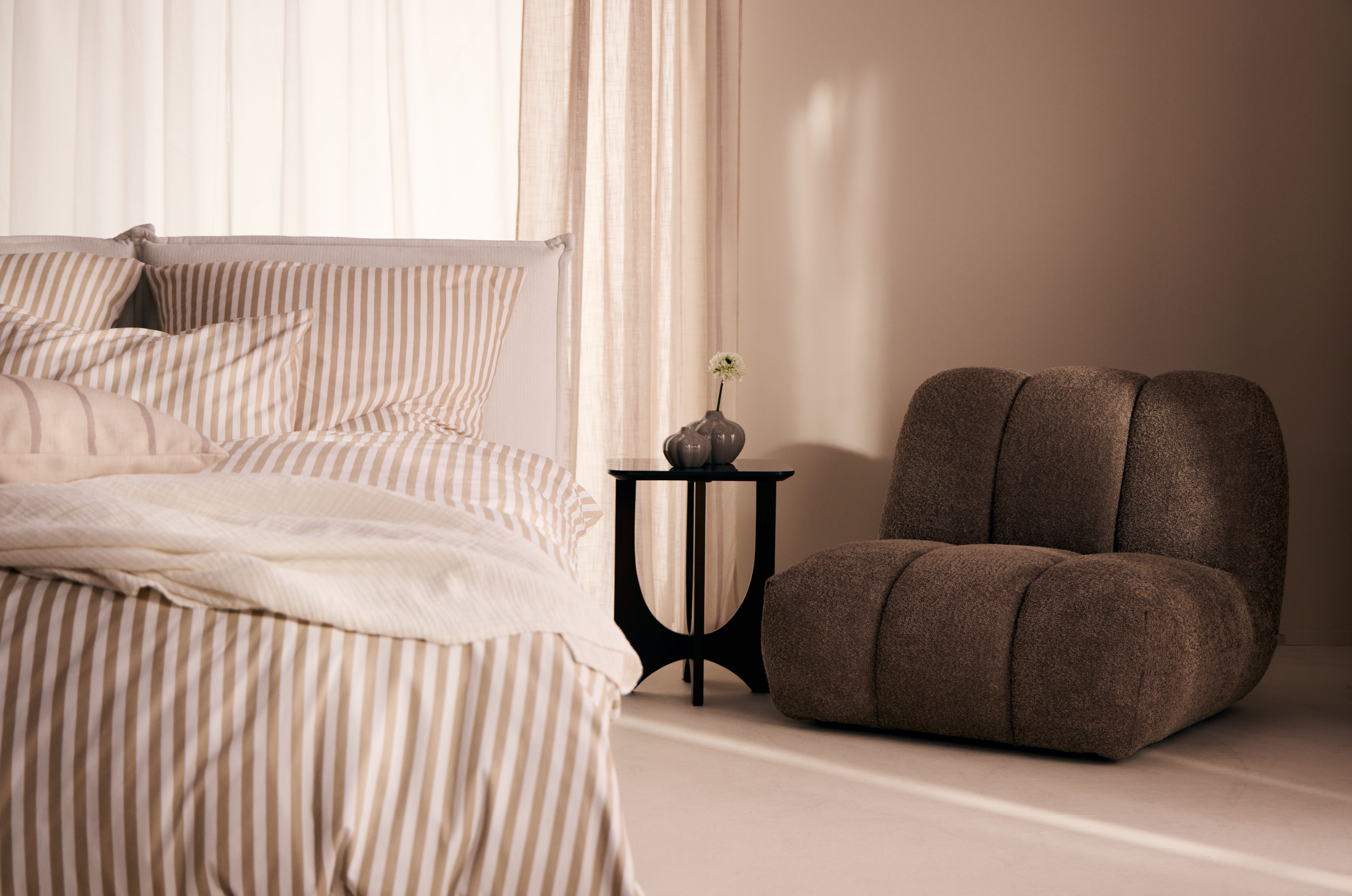 LeGer Home by Lena Gercke Bettwäsche Linnea, Renforcé, 2 teilig, aus 100% Baumwolle, Streifendesign – Bild 2 von 5
