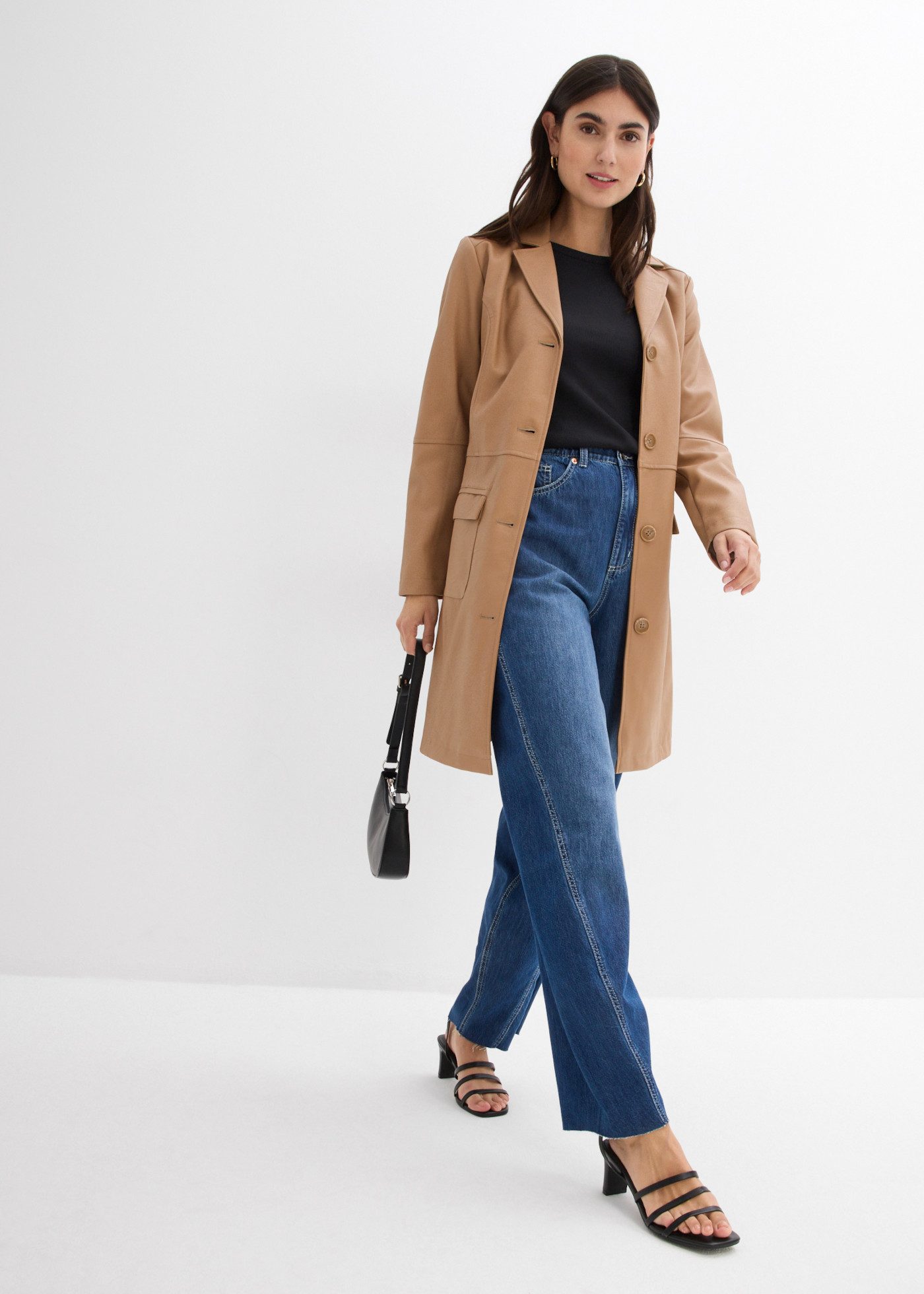 bonprix Loose-fit-Jeans lockere Passform, superweiches, federleichtes Denim – Bild 5 von 5