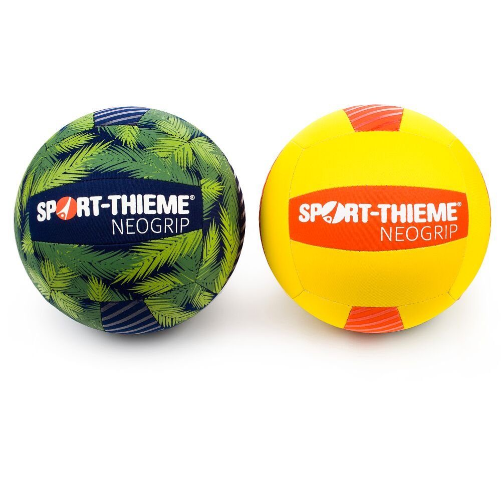 Sport-Thieme Spielball Volleyball Neogrip, "Beach" Spiel Gelb-Orange Innen- und im Außenbereich Für das
