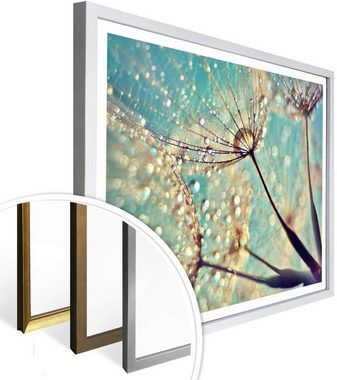 Wall-Art Poster Magische Pusteblume, Blumen (1 St), Poster ohne Bilderrahmen