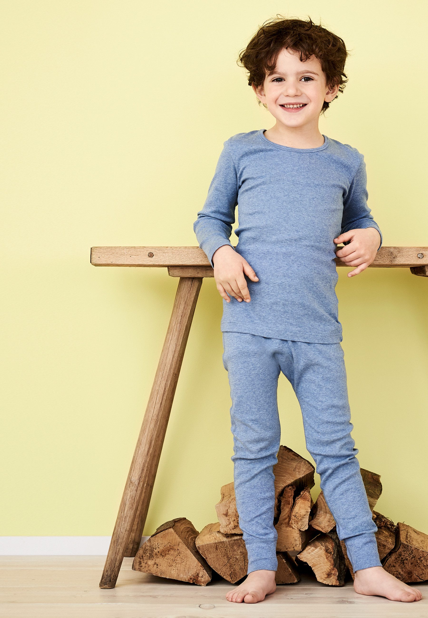 LIVING CRAFTS Lange Unterhose HERON GOTS zertifiziert