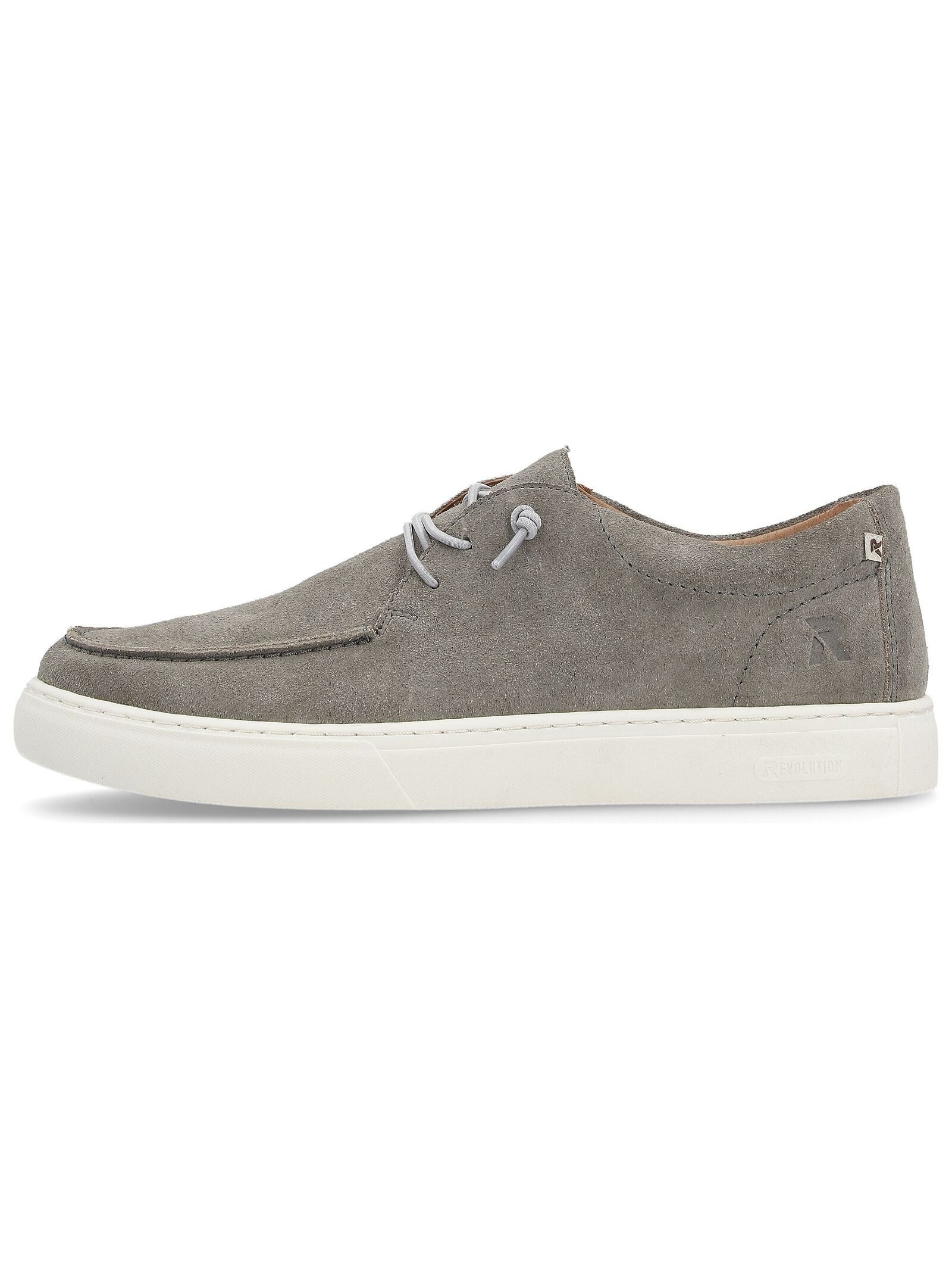 Rieker Halbschuhe Veloursleder . Schnürschuh
