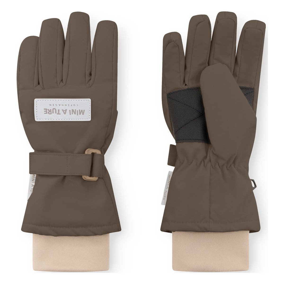 MINI A TURE Skihandschuhe Matcelio Gloves Warme, wind- und wasserdichte Kinderhandschuhe aus recyceltem Nylon