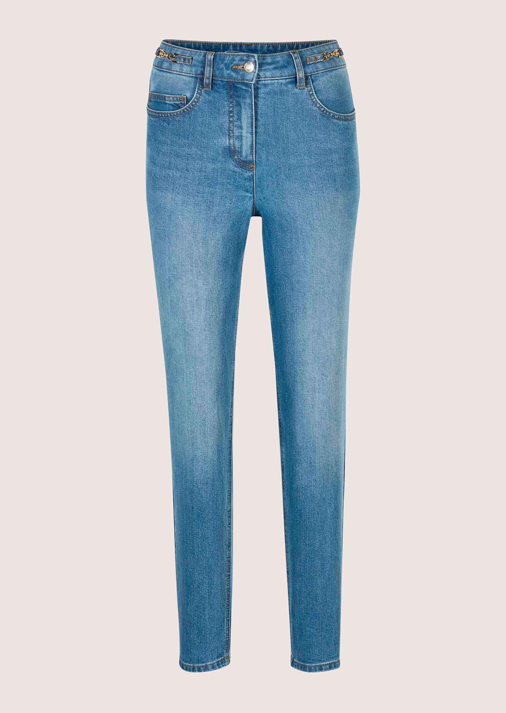 Gerade Jeans Lange Slim Fit Stretch-Jeans