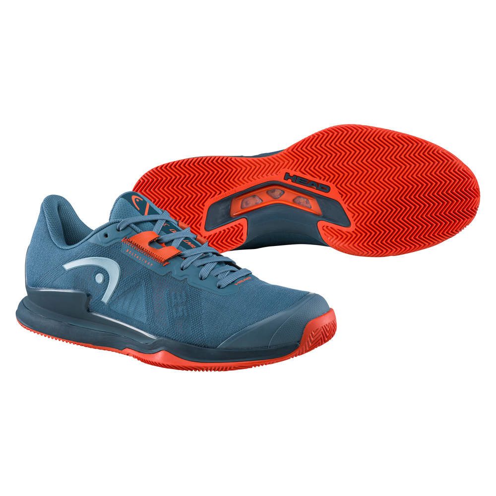 Head Sprint Pro 3.5 Clay/Sandplatz blaugrau Herren Tennisschuh