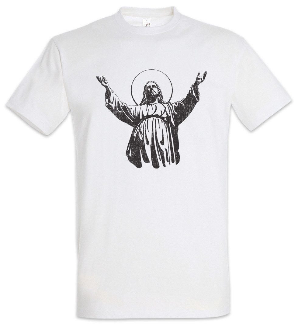 Urban Backwoods Print-Shirt Jesus I Herren T-Shirt God Gott Christus Christ günstig online kaufen