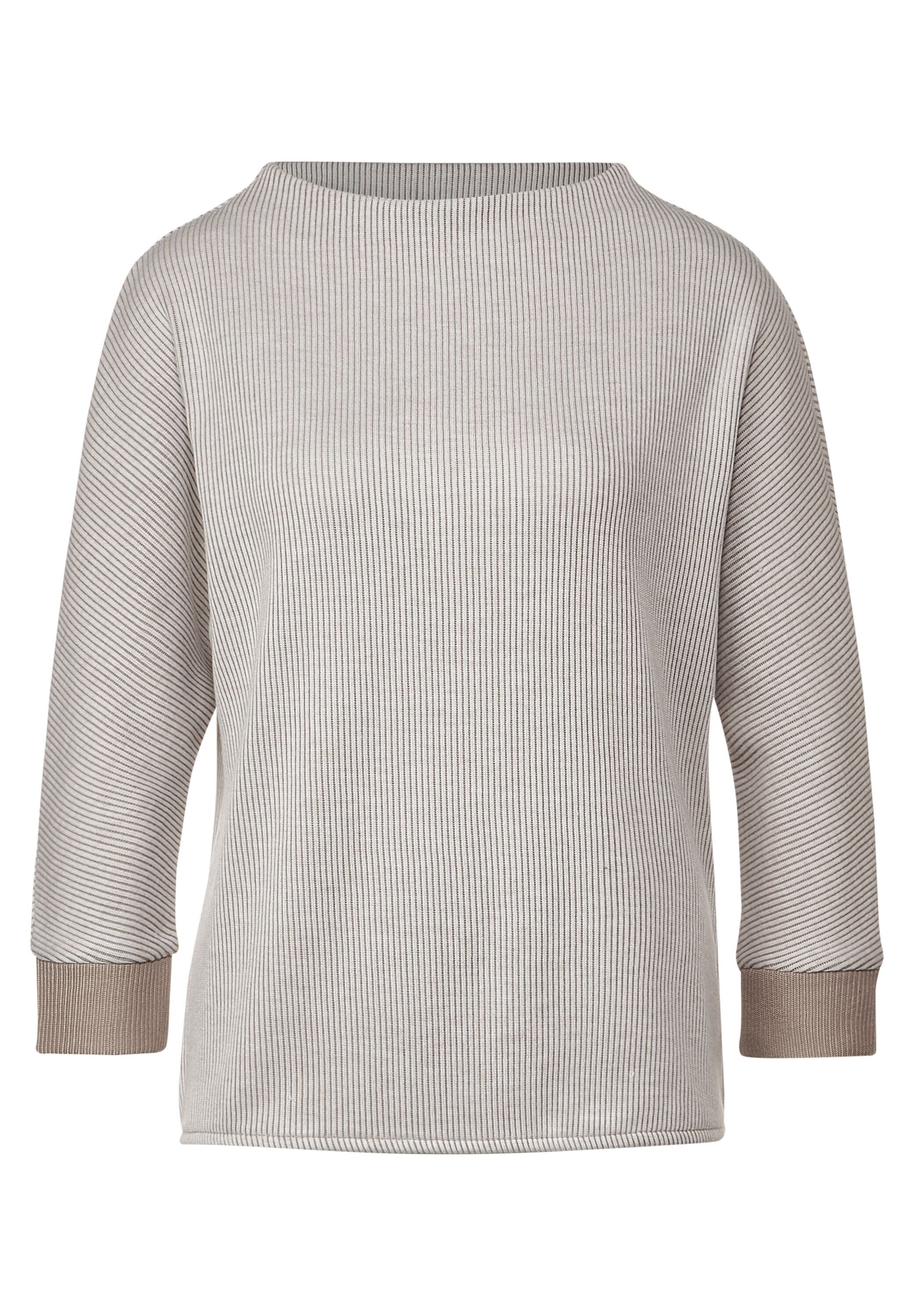 dull bleached 3/4-Arm-Shirt Stehkragen STREET mit ONE sand