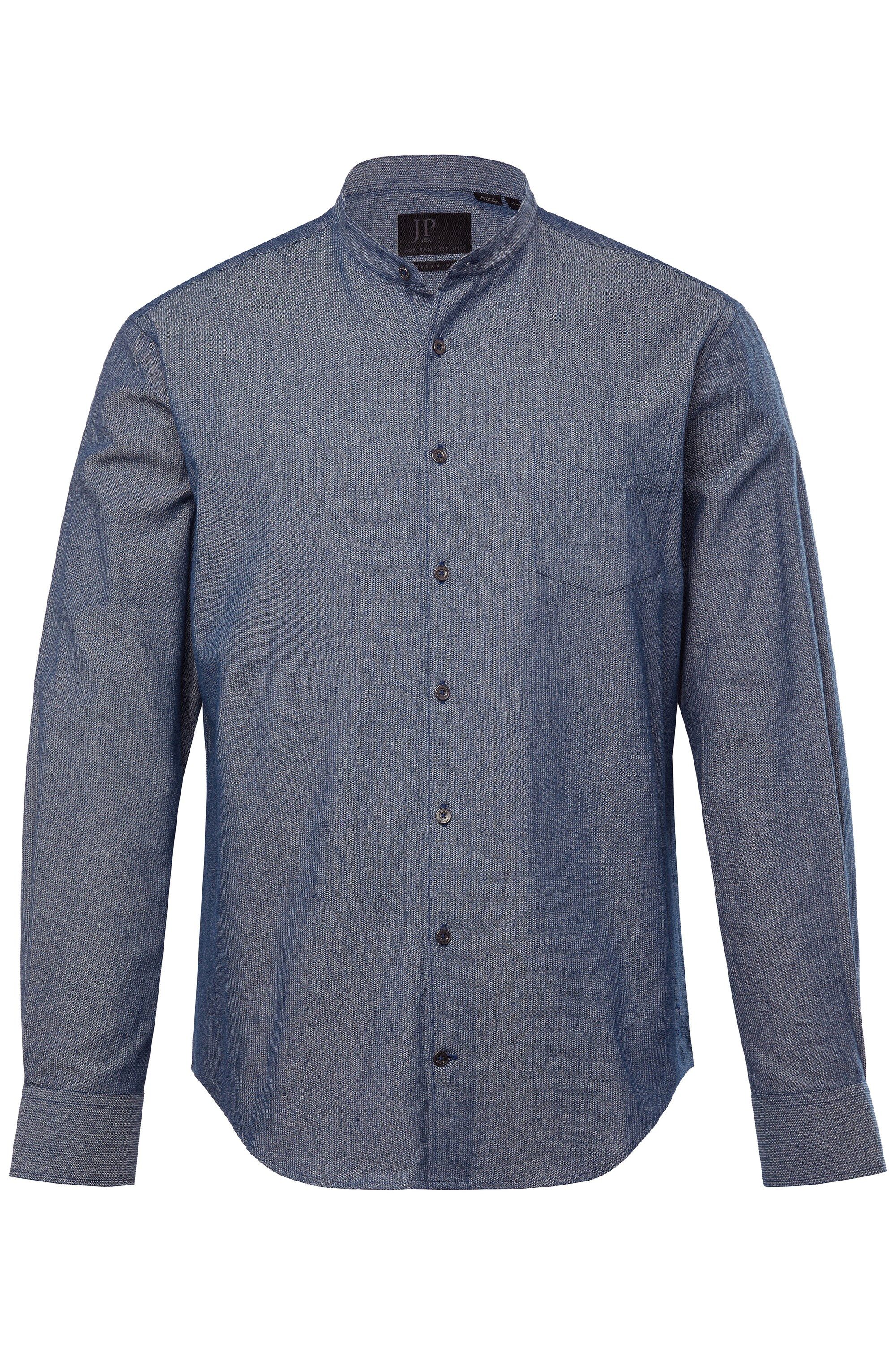 JP1880 Businesshemd JP1880 Jeanshemd Denim Langarm Stehkragen bis 8 XL günstig online kaufen