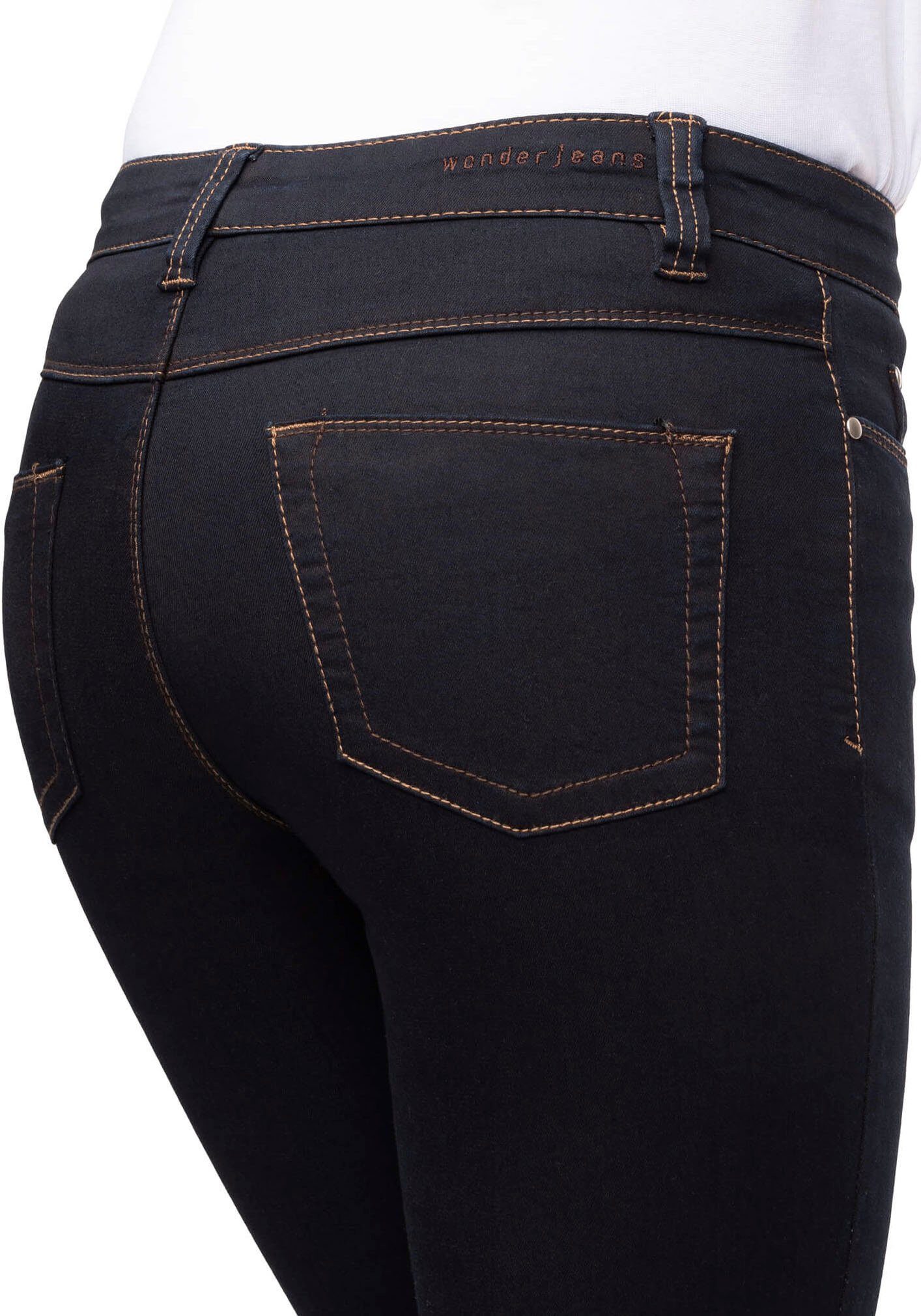 wonderjeans Slim-fit-Jeans Classic Klassischer gerader Schnitt