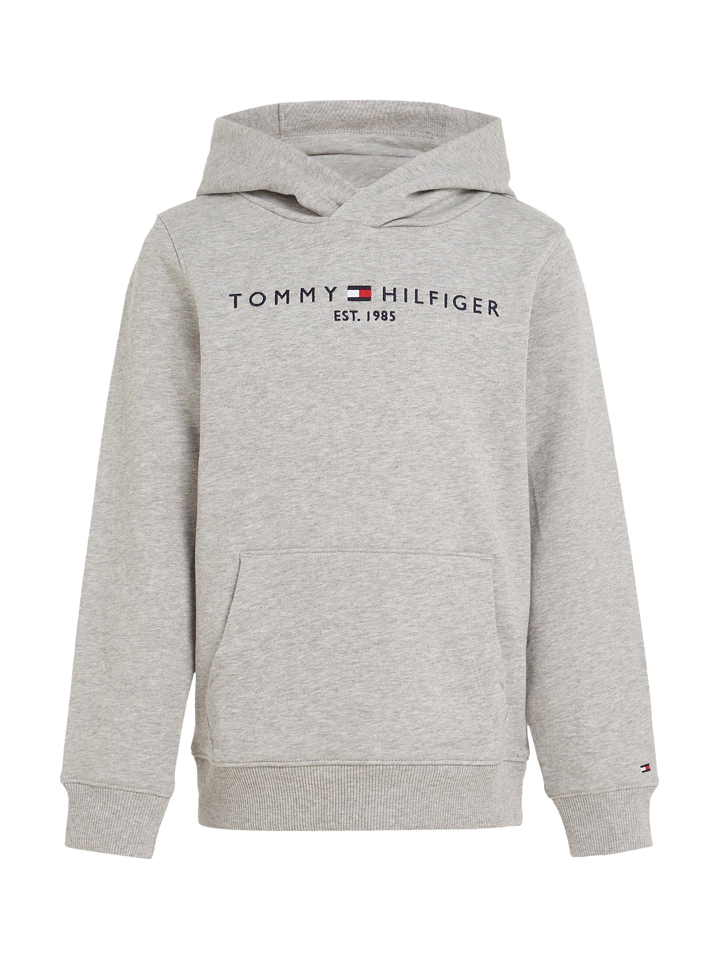 und HOODIE Hilfiger Jungen Kapuzensweatshirt Mädchen ESSENTIAL für Tommy