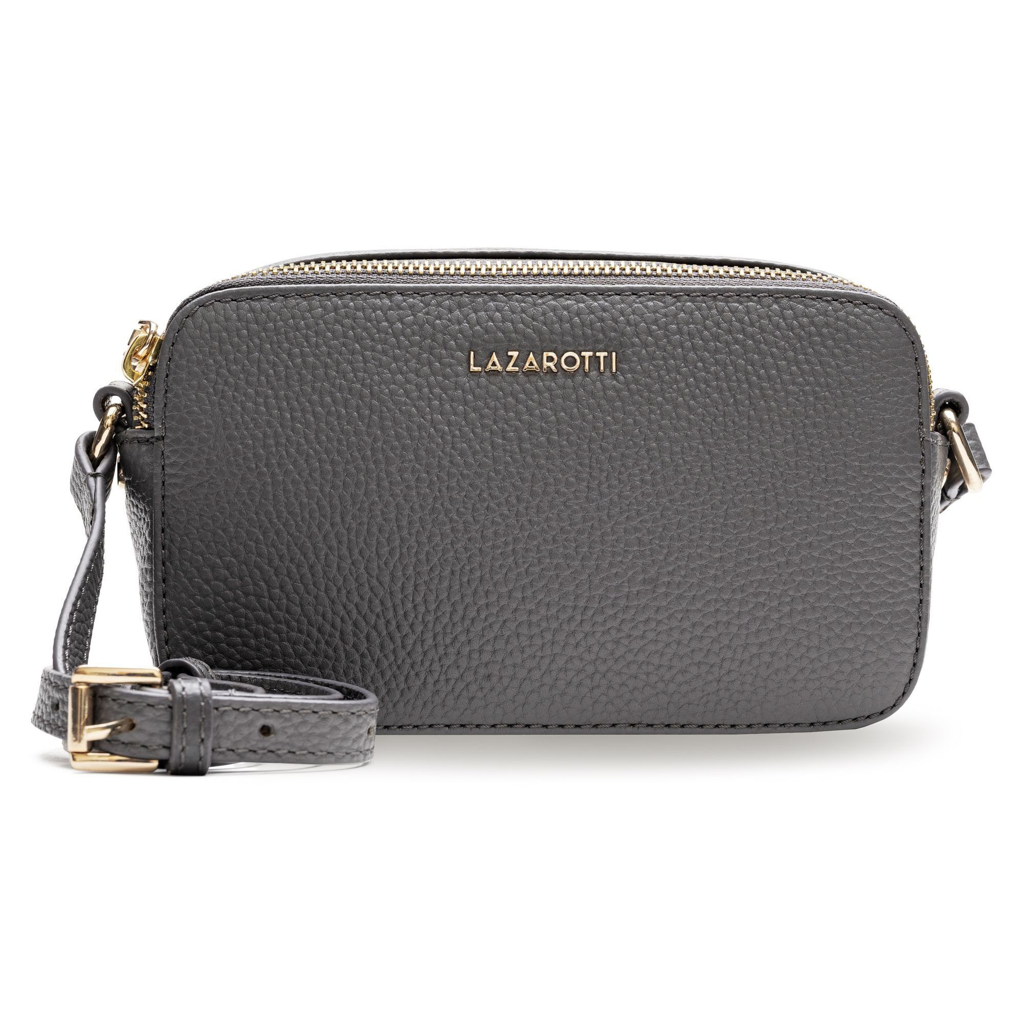 Lazarotti Umhängetasche Bologna Leather, Leder