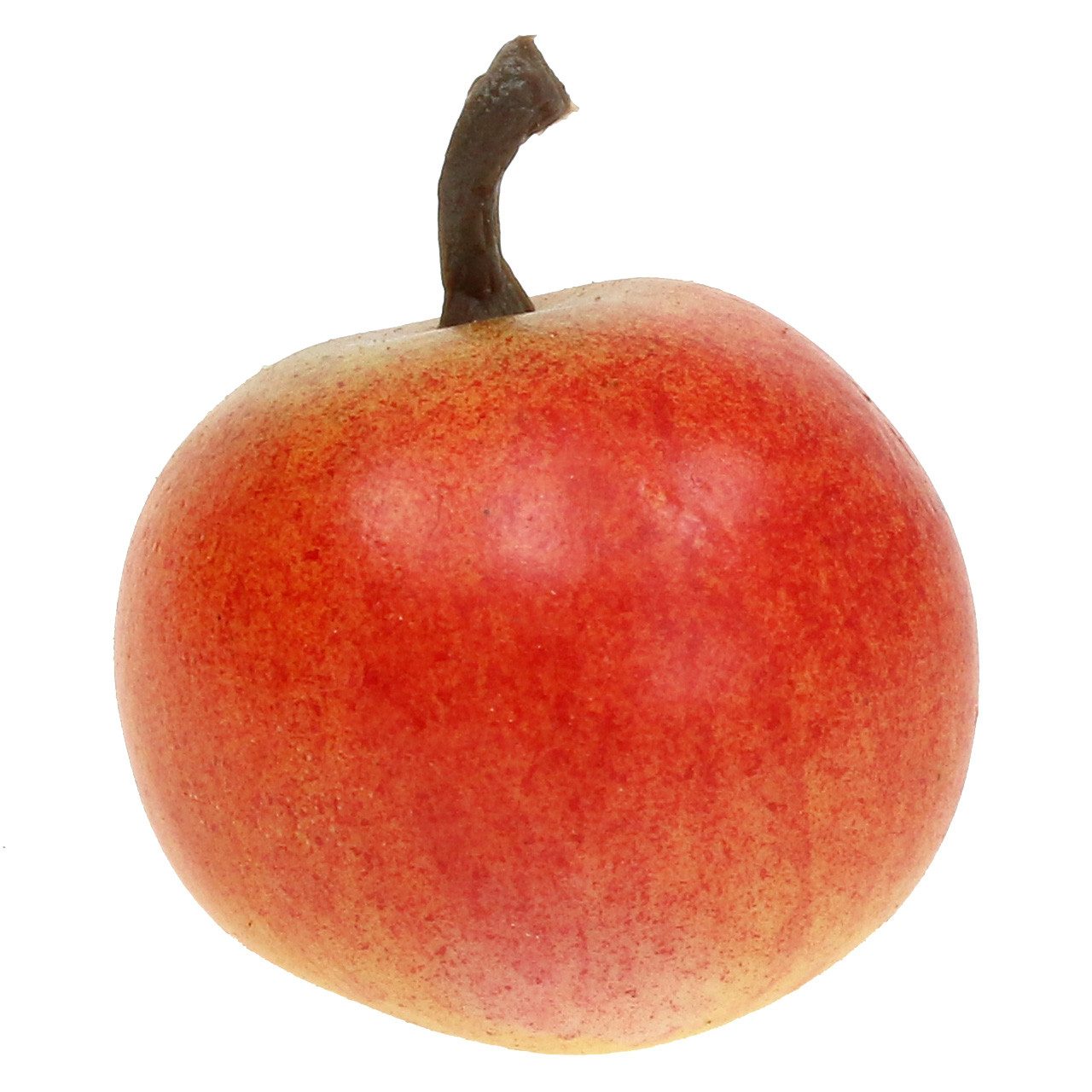 Kunstpflanze Künstliche Deko-Äpfel für Herbstdekoration und Streudeko, 24 Stück, Viana, Höhe 4.5 cm