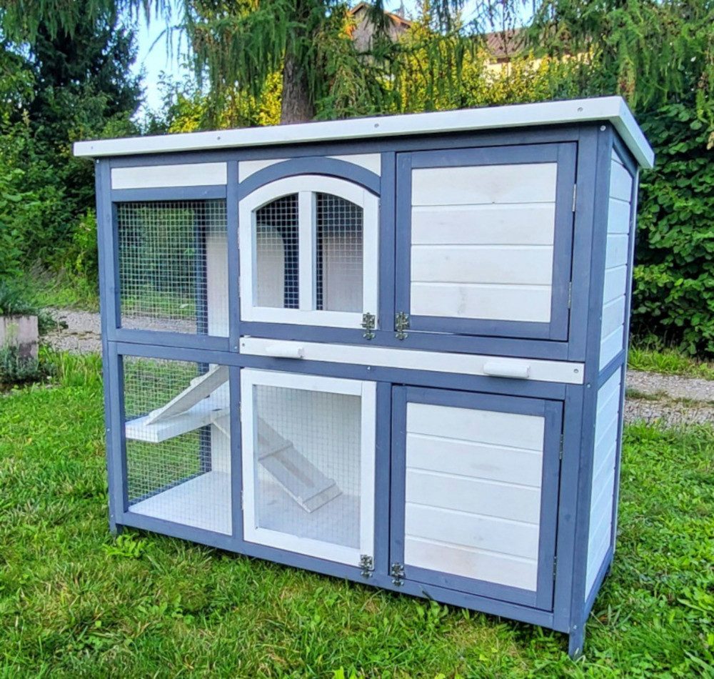 BruKa Kleintierstall Hasenstall POLLY Kleintiergehege Kaninchenstall Käfig, günstig online kaufen