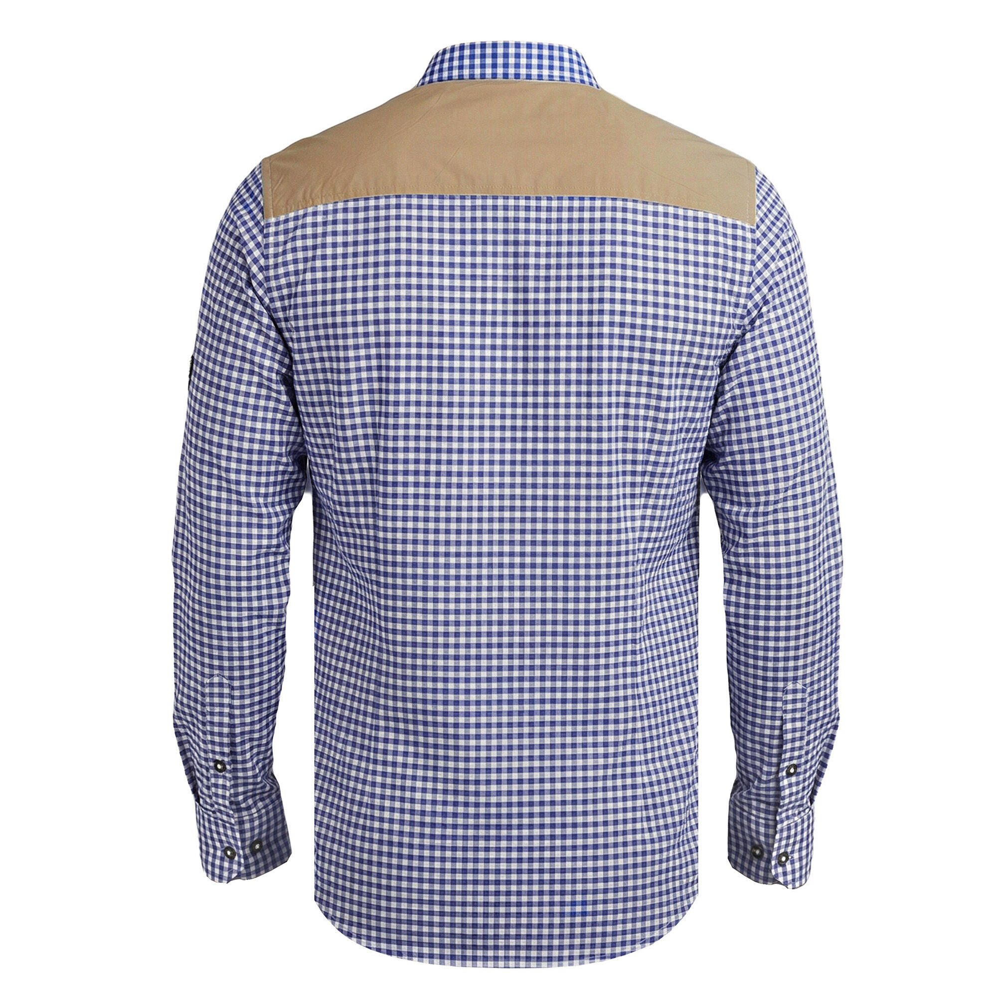 Steigenhöfer Manufaktur Trachtenhemd Herren Langarm - Leopold - Mit Trachten und Jeans kombinierbar Traditionelles Herren Hemd mit Kentkragen, für dein Oktoberfest Outfit