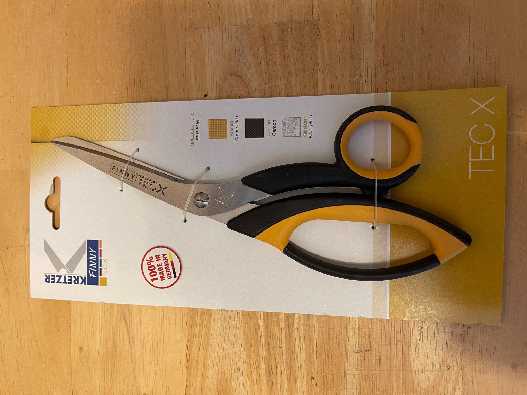 Kretzer Universalschere KRETZER SCHERE: Finny TECX 732020/742020 Glasfaser Schere 20cm, (1-tlg)