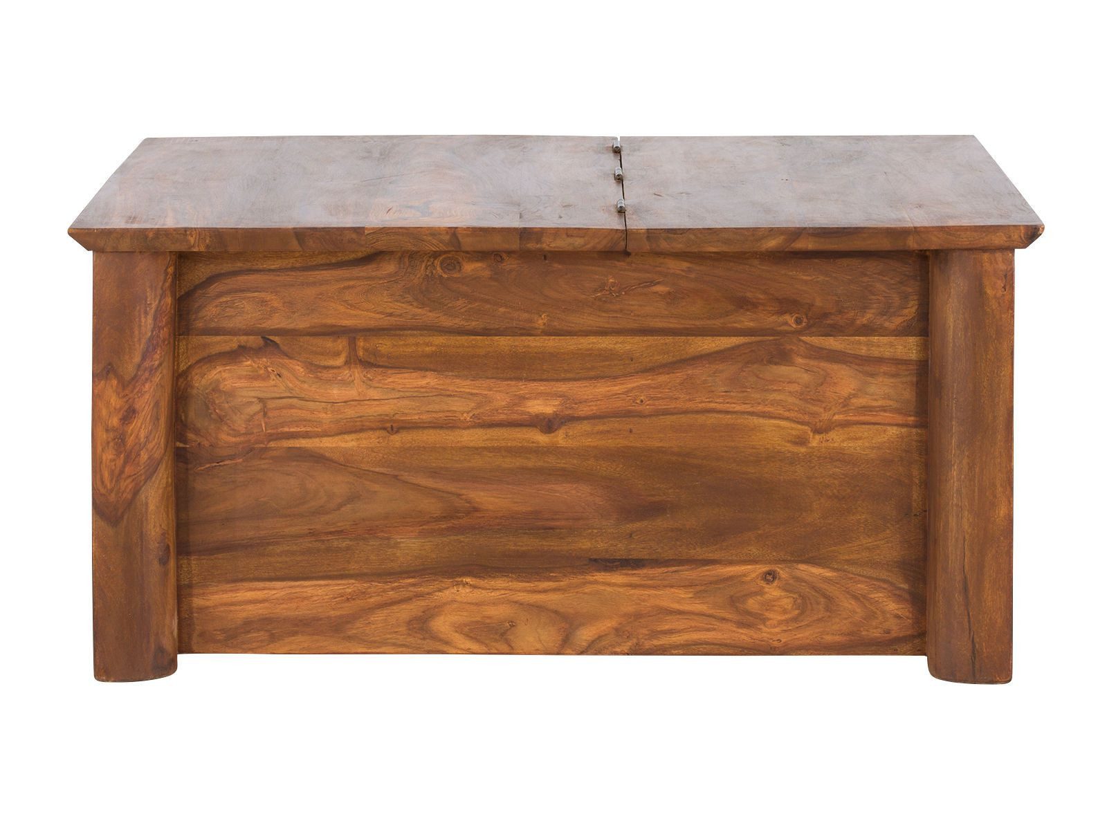 massivum Couchtisch Truhentisch Merlow 90x90 Akazien Holztisch (1-St)