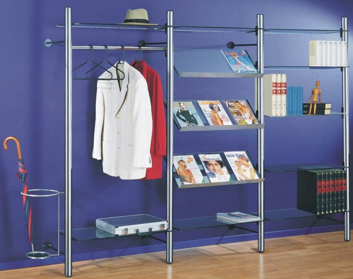 Garderobenständer Kleiderbügel arte Durchmesser 9mm Aluminium