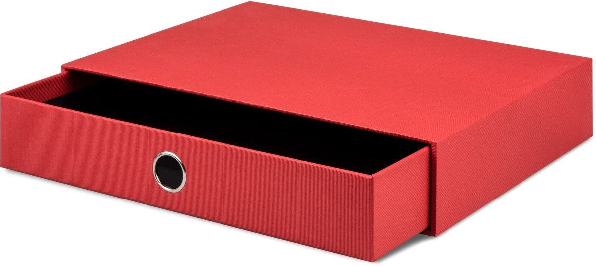 Organizer Schubladenbox Rot A4