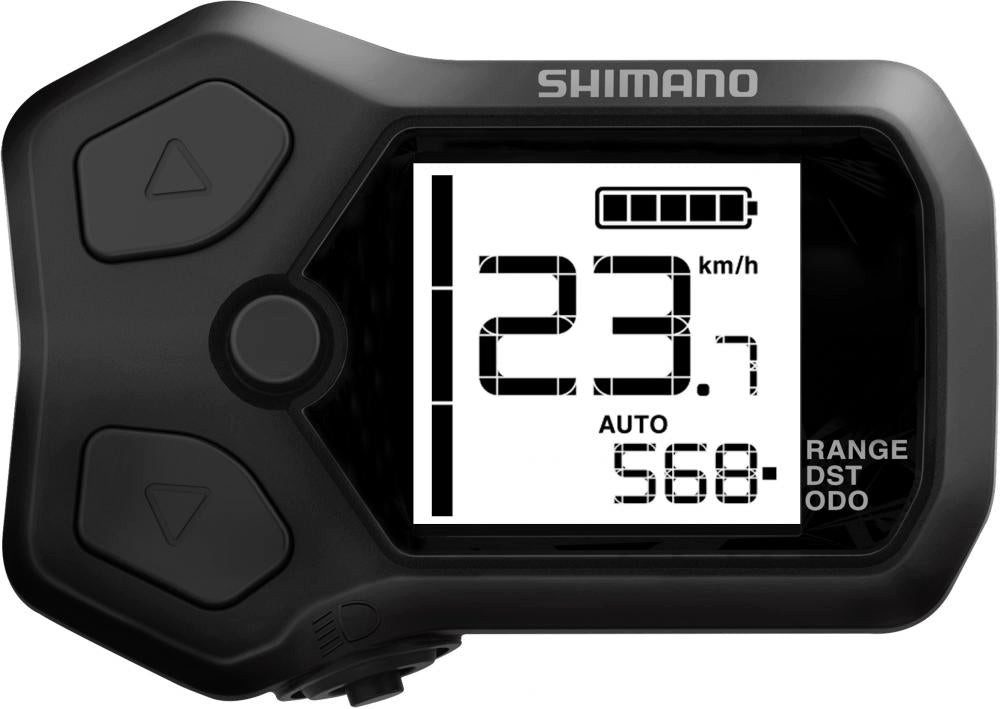 Shimano SHIMANO Informations-Display und Schaltereinheit SC-E5000 22,2 mm E-Bike Akku
