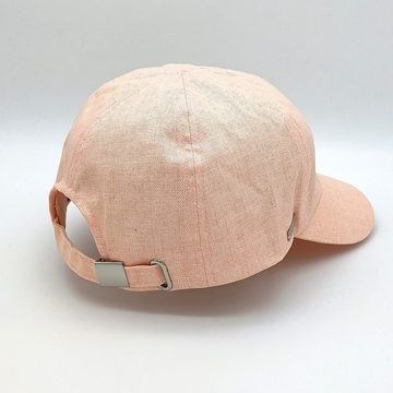 Seeberger Sonnenhut Baseball Cap powder red