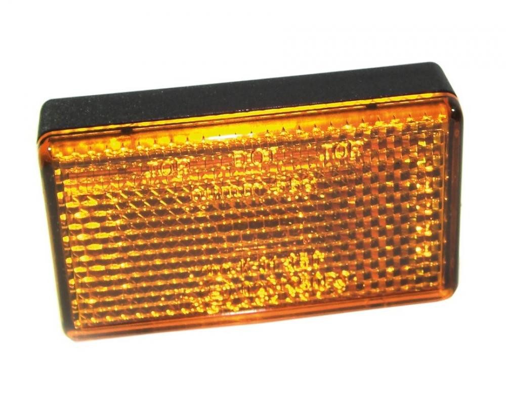 Busch + Müller S-Pedelec Busch&Müller Seitlicher Rückstrahler eckig 565R/2-2 gewölbte Federgabe