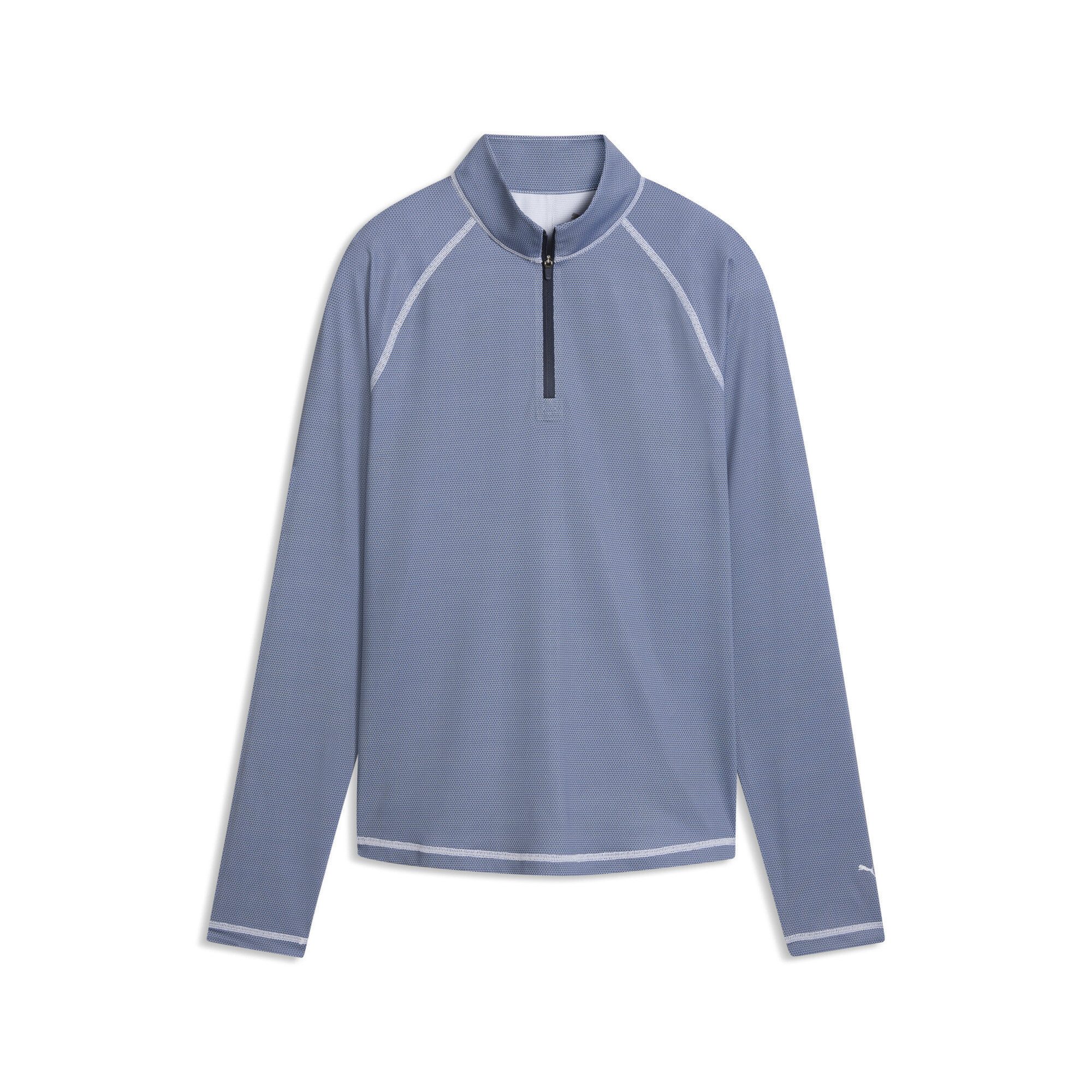PUMA Sweatjacke Birdseye Golfjacke mit kurzem Reißverschluss Damen
