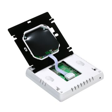 Novzep Raumthermostat Temperaturregler LCD-Display Touchscreen, programmierbar, 16A